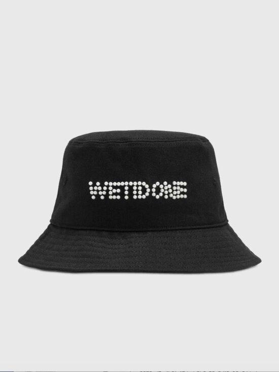 WE11DONE Pearl Logo Bucket Hat NEW NEVER WORN